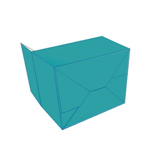1-2-3 bottom display lid boxes design