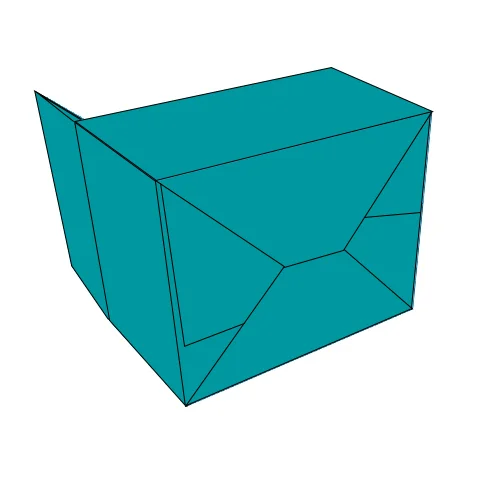 auto bottom with display lid design